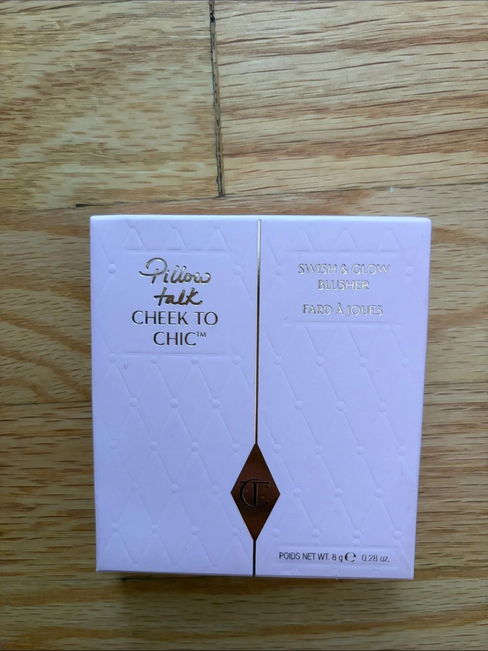 Charlotte Tilbury Cheek to Chic blush in PILLOW TALK brand new